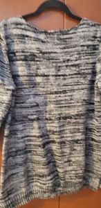 Sweater with embelishments